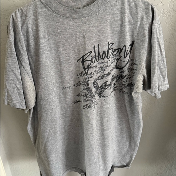 Billabong Heather Gray Graphic Tee - Picture 1 of 3